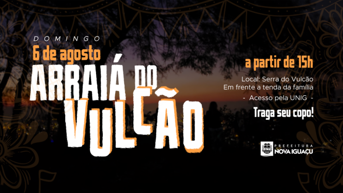 Arraiá da Serra do Vulcão vai misturar delícias gastronômicas, boa música e visual de tirar o fôlego