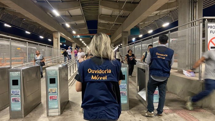 Ouvidoria Móvel realiza atendimento presencial ao cidadão no terminal de Vespasiano