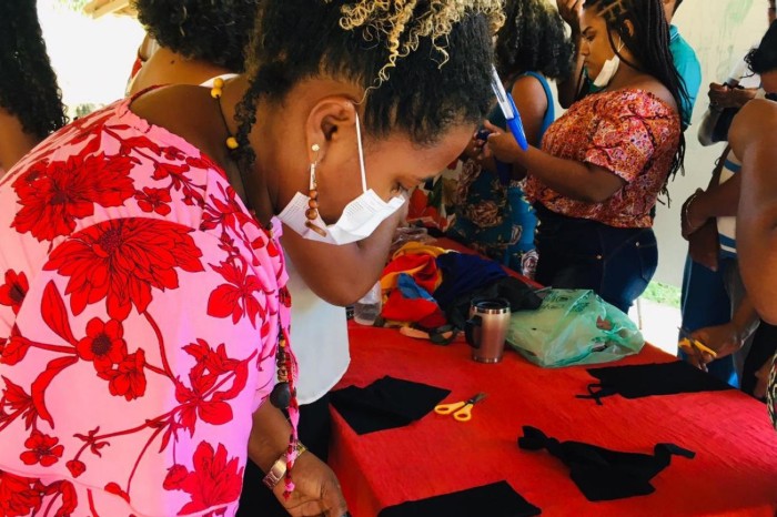 Projeto realizado pela Sectet em comunidade quilombola debate moda afro-brasileira 