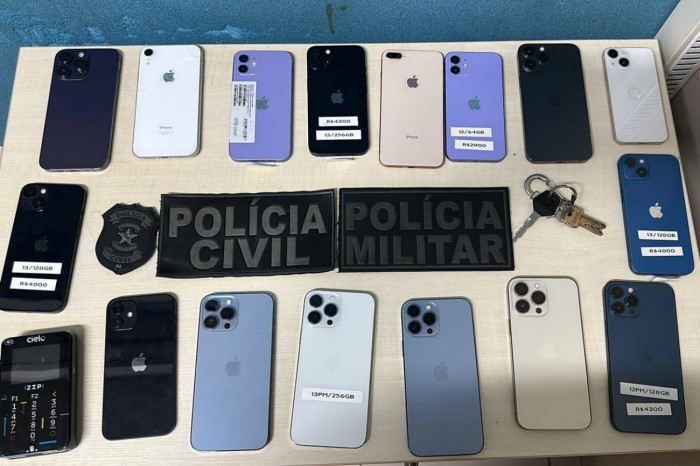 Ação integrada desarticula associação criminosa que atuava em roubos a lojas de celulares