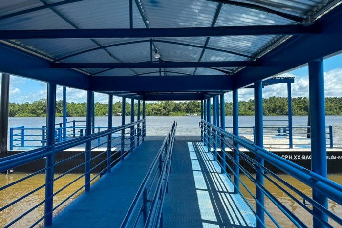 Reconstrução do Terminal Hidroviário de Bagre entra em fase de finalização, no Marajó 