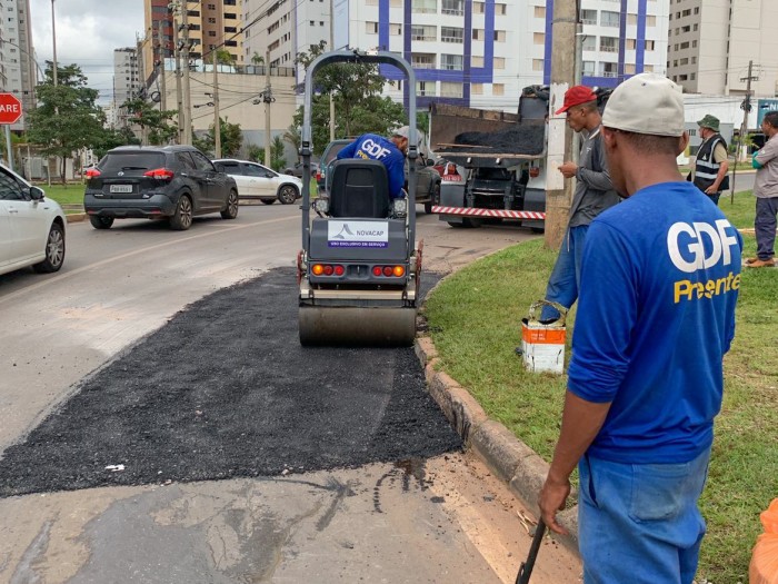 GDF Presente repara vias e parquinhos infantis em Águas Claras