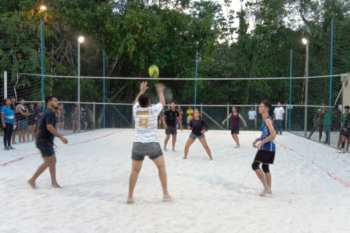 Em Marituba, torneio esportivo de vôlei reúne oito equipes na Usina da Paz