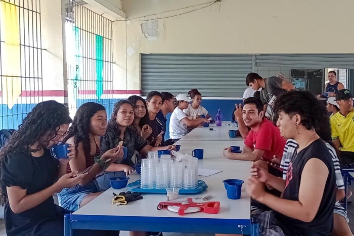 Escola recorre à educação ambiental para garantir aula de reforço em Matemática