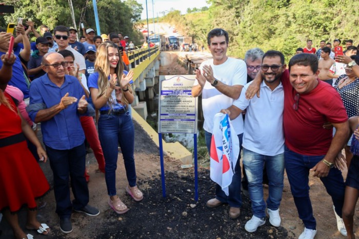 Aurora do Pará ganha ponte de concreto com 40 m de extensão e passarela para pedestres