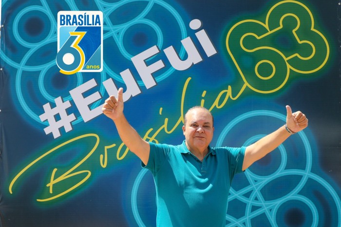 Um dia de festa para a capital “que abraça a todos”, diz governador Ibaneis