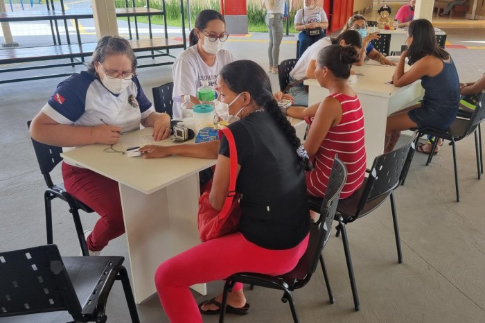 Sespa promove ação especial de saúde indígena na Usina da Paz do Guamá