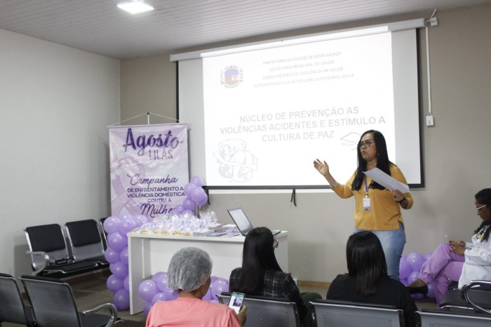 No Agosto Lilás, Nova Iguaçu promoveu ações de conscientização sobre a violência contra mulher