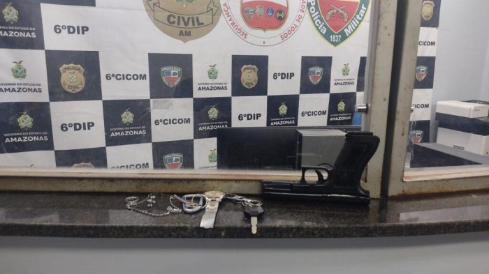 Polícia Militar do Amazonas prende homem e apreende adolescente por furto na Zona Norte de Manaus