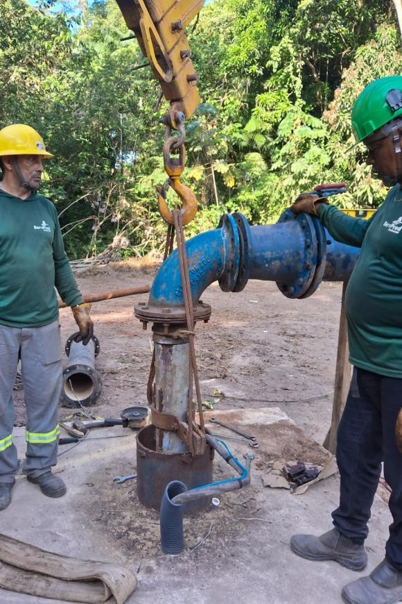 Novo poço amplia abastecimento de água em Santarém e beneficia mais de 12 mil famílias